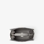 FENDI Peekaboo ISeeU Small Multicolored gray Selleria bag with 556 hand-sewn topstitches - Image 4